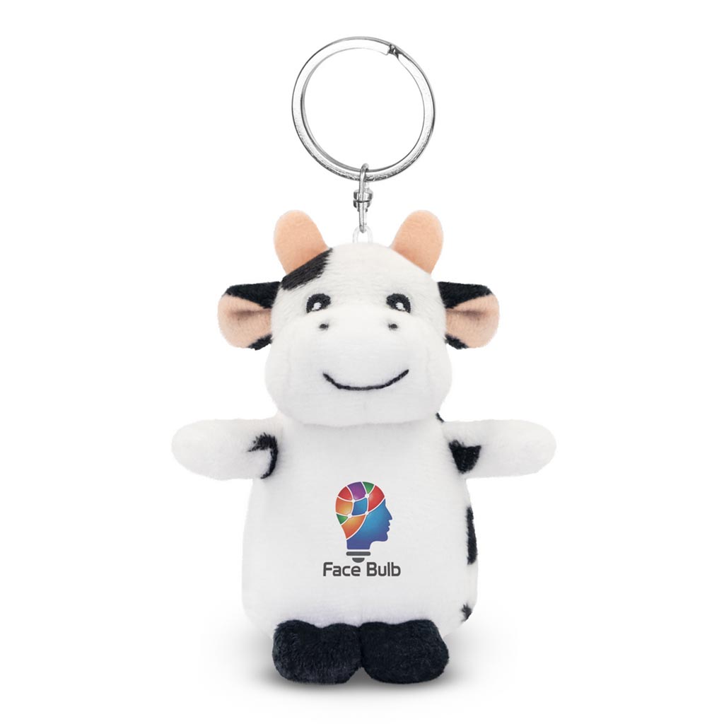 Vache en peluche porte-cls | Cowie